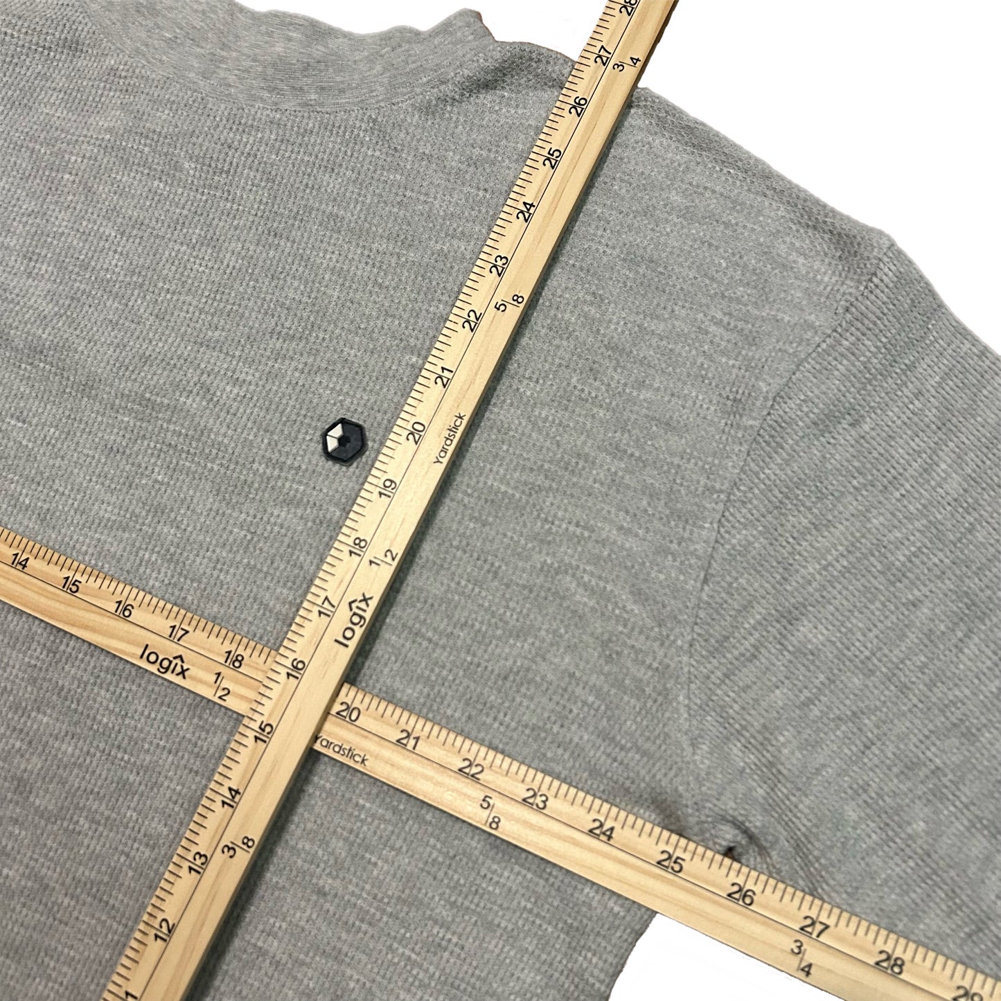 (XL) Y2K Southpole Grey Thermal Shirt