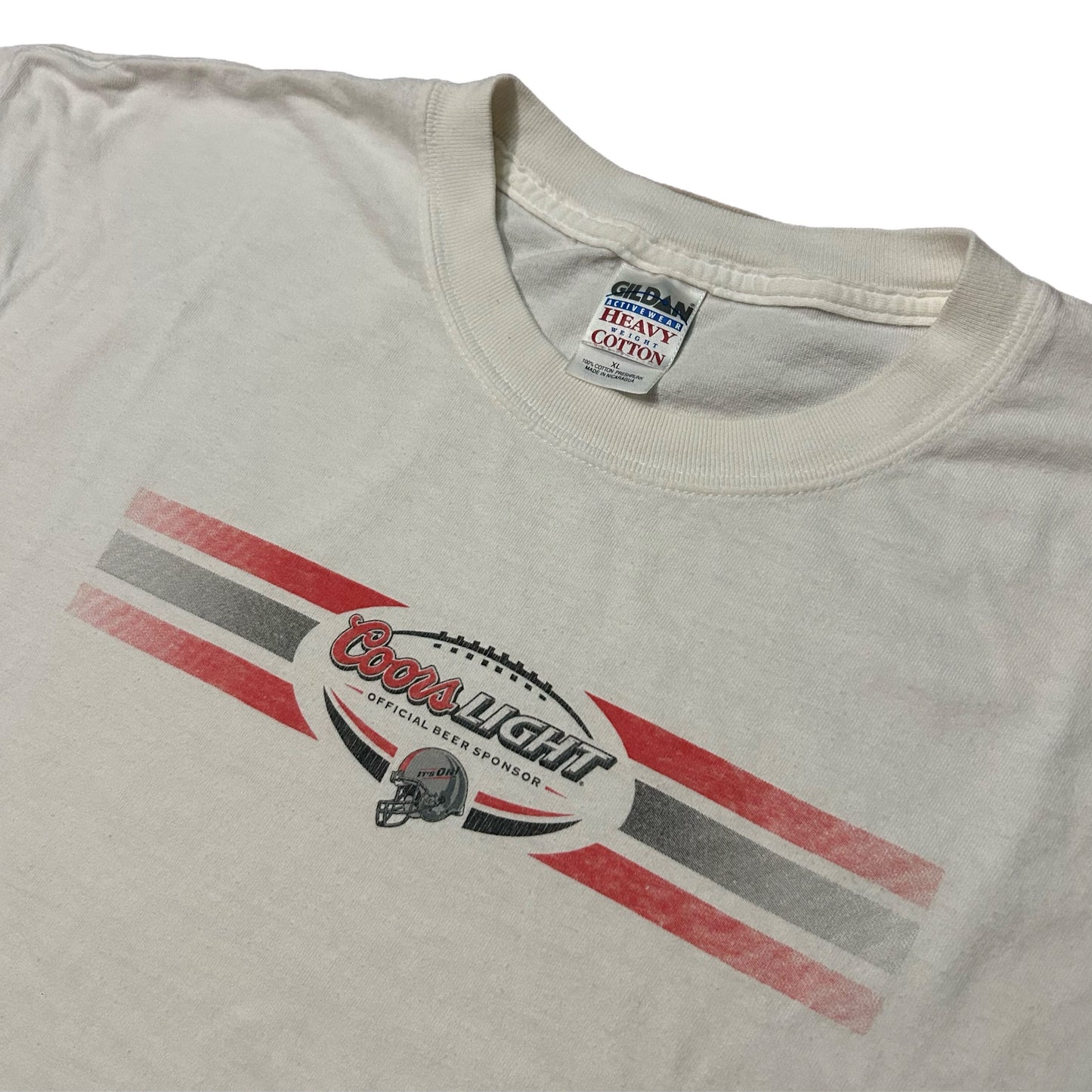 (XL) Vintage Coors Light Football Promo Shirt