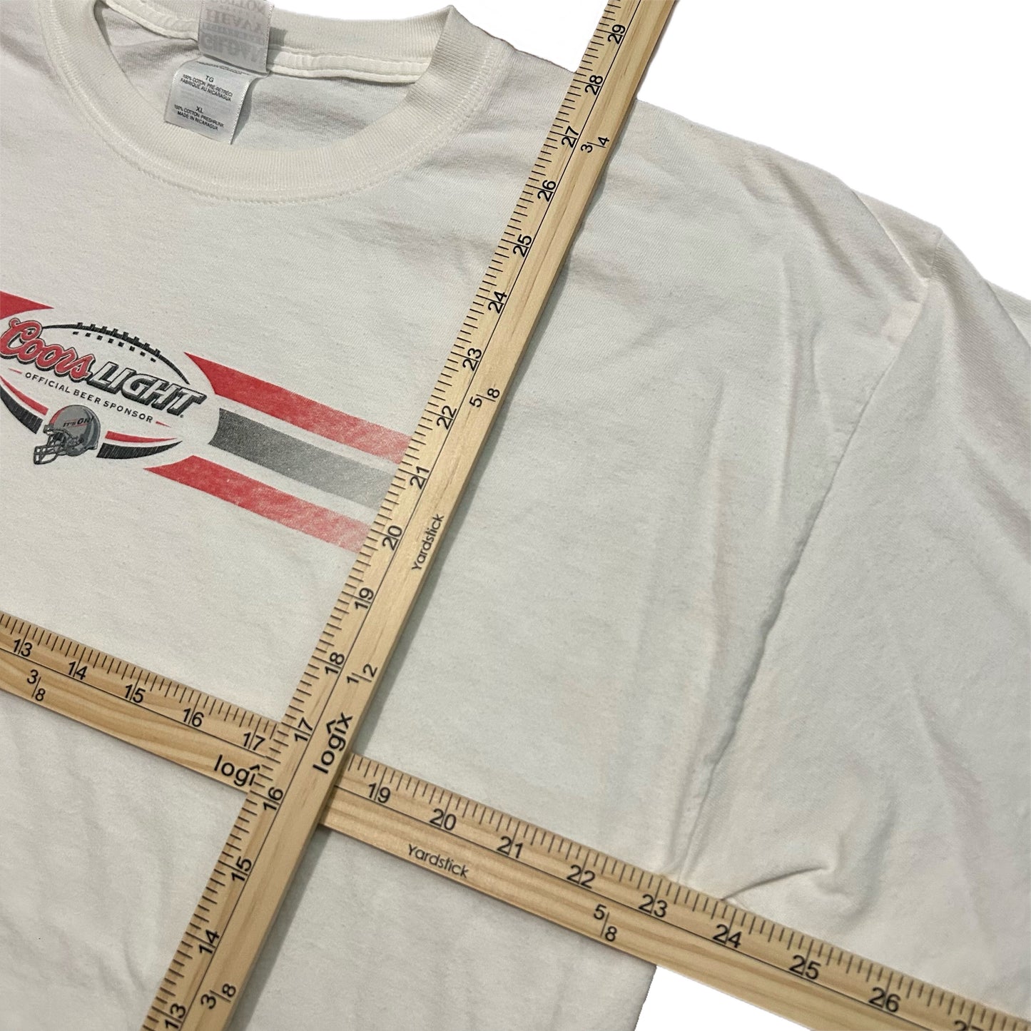 (XL) Vintage Coors Light Football Promo Shirt