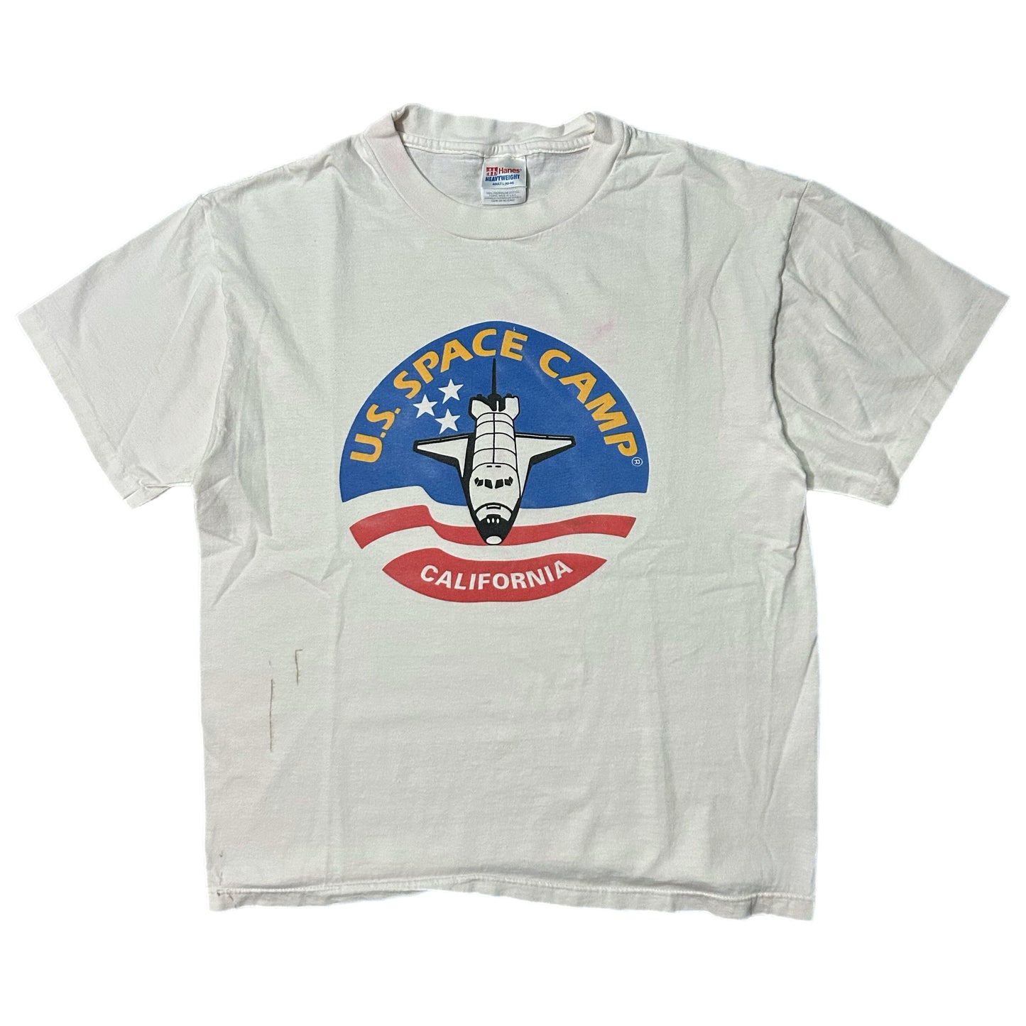 (L) Vintage US Space Camp California Single Stitch Tee