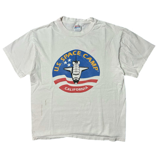 (L) Vintage US Space Camp California Single Stitch Tee