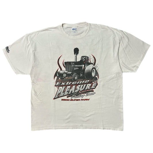 (XXL) 2008 Extreme Pleasure Pulling Team White Tee