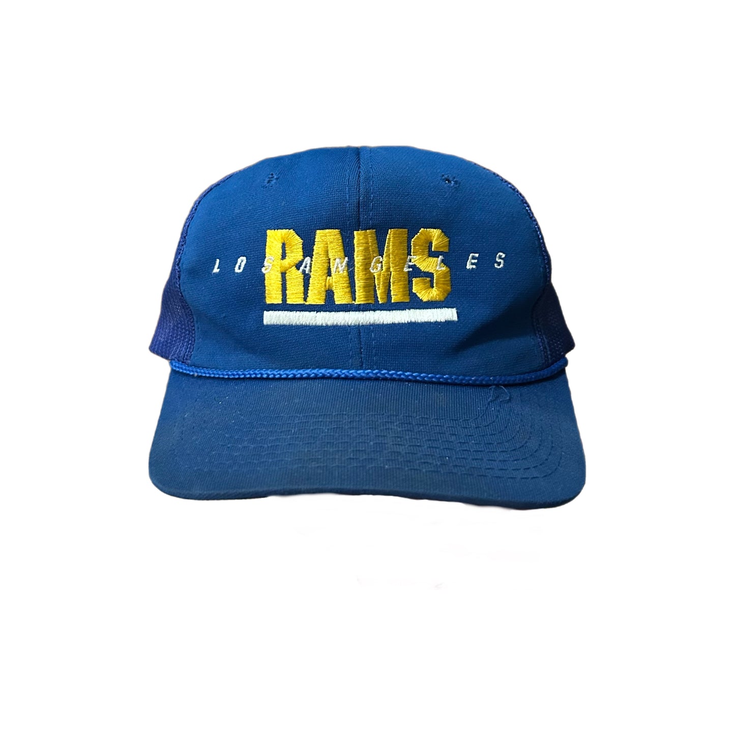 (OS) Vintage NFL Los Angeles Rams Sports Specialties Snapback Trucker