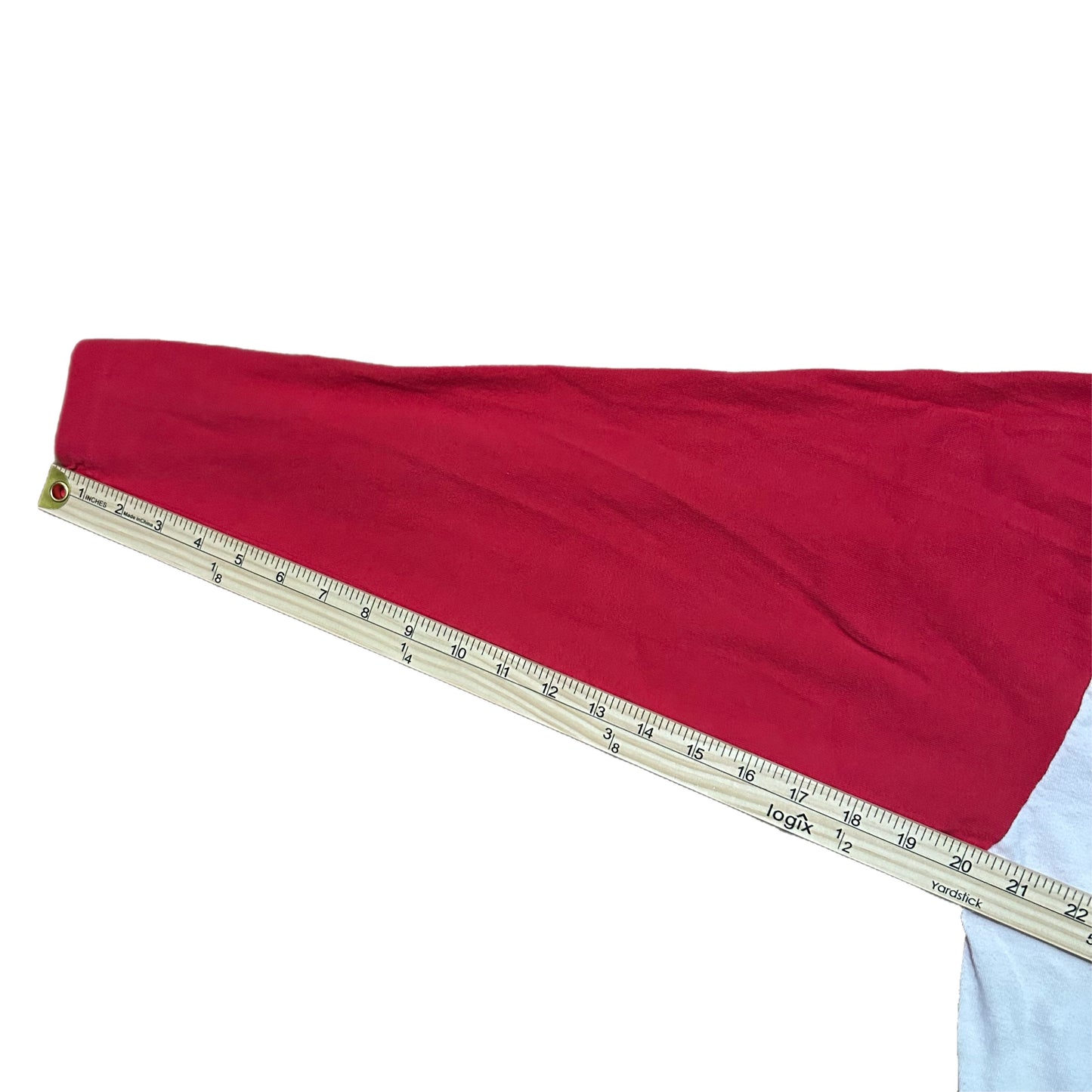 (L) Vintage Wisconsin Badgers Two-Tone Longsleeve
