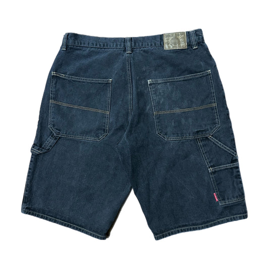 (38) Y2K Bugle Boy Dark Wash Carpenter Jorts