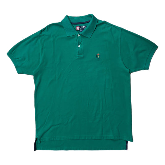 (L) Vintage Chaps Ralph Lauren Green Polo