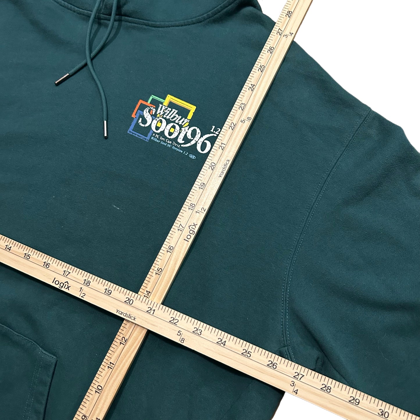 (XL) Vintage 90s Wilbur Soot 96 PC Computer Hoodie
