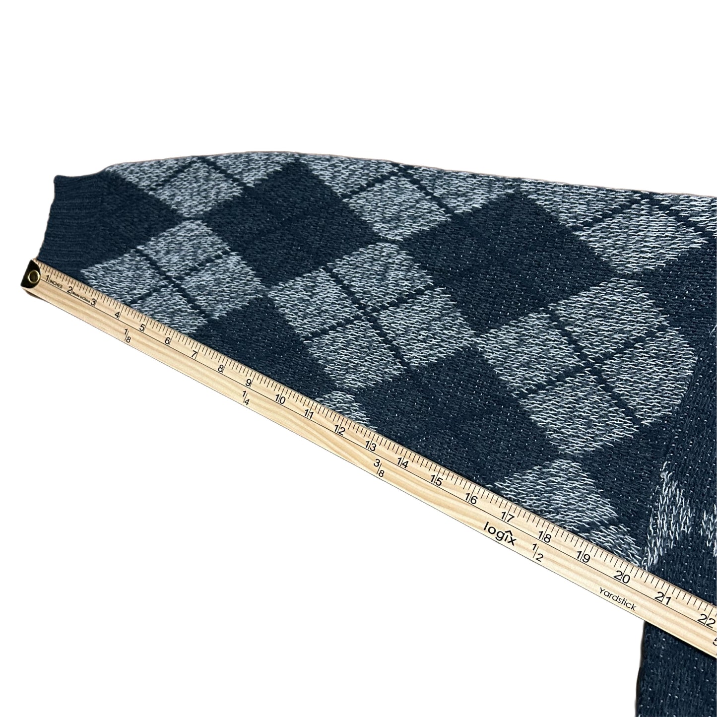 (XL) Vintage Bugle Boy Argyle Sweater