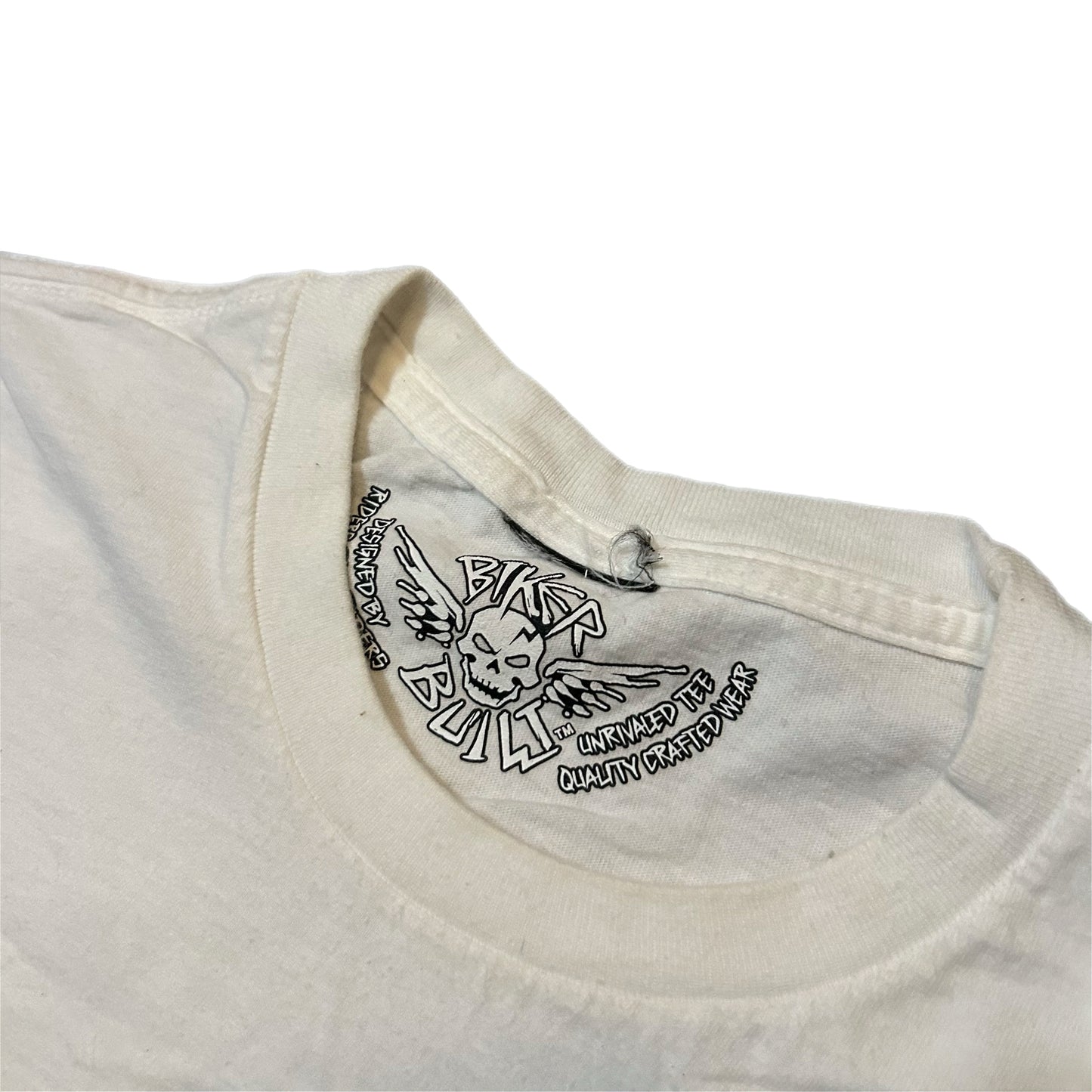 (L) 2011 Harley Davidson Savannah White Tank Top