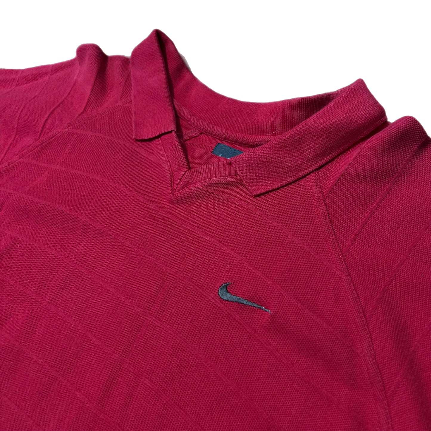 (XL) Y2K Nike Golf Red Polo Shirt