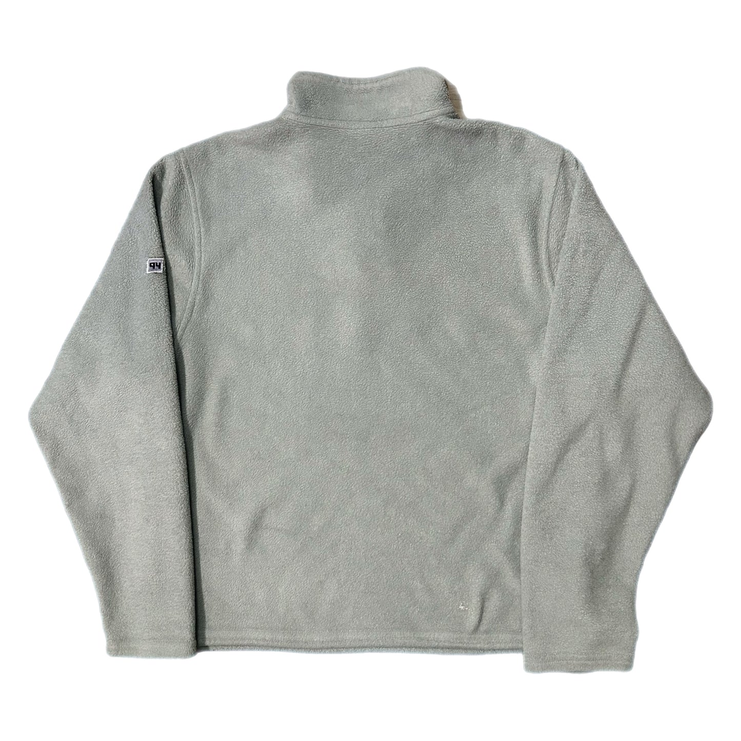 (M) Y2K Old Navy Retro Fleece Grey Quarter-Zip