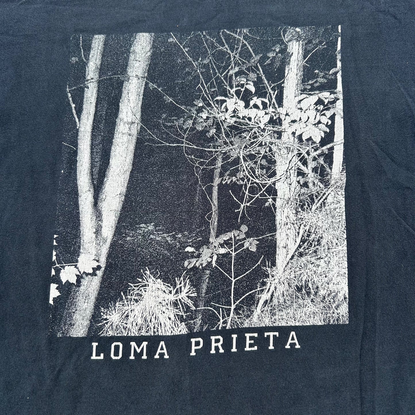 (L) Vintage Black Loma Prieta Shirt