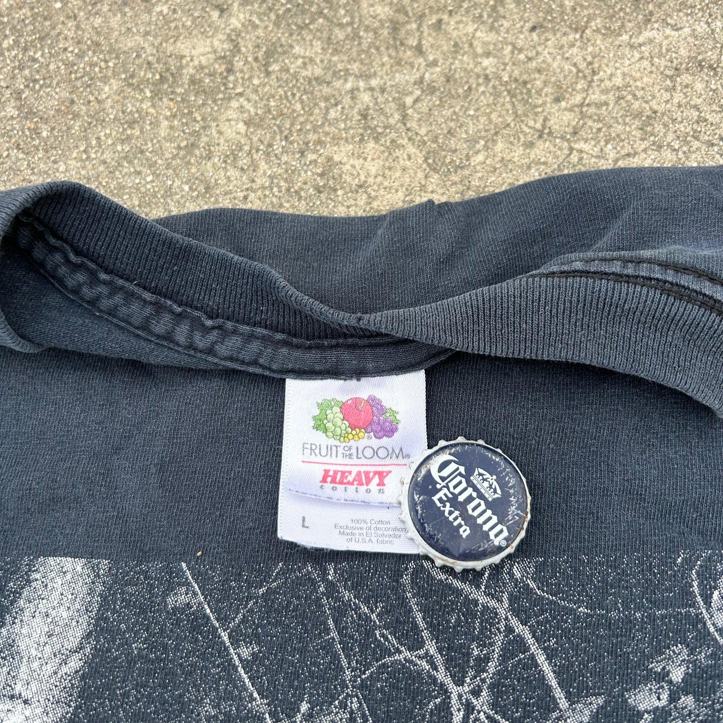 (L) Vintage Black Loma Prieta Shirt