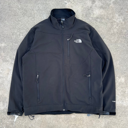 (L) The North Face Black Zip-Up Jacket