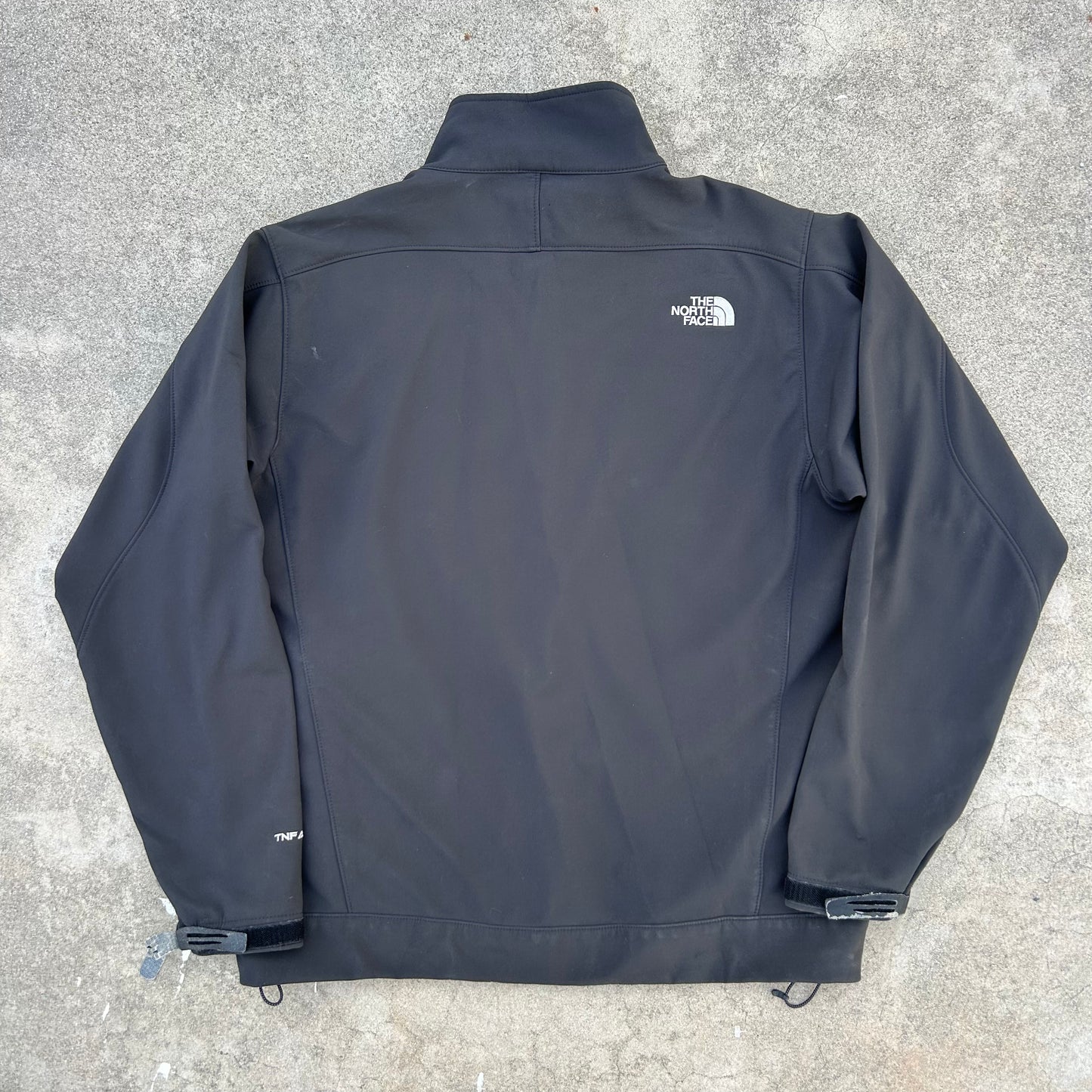 (L) The North Face Black Zip-Up Jacket