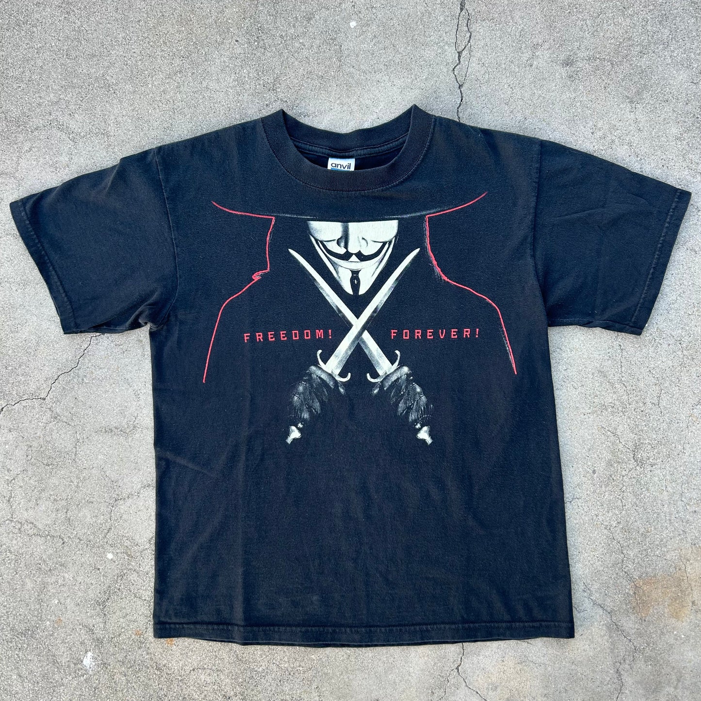 (M) 2006 V Is For Vendetta Promo Shirt