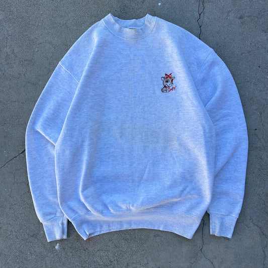 (L) 90s Miller Gold Cow 'Drifty" Crewneck