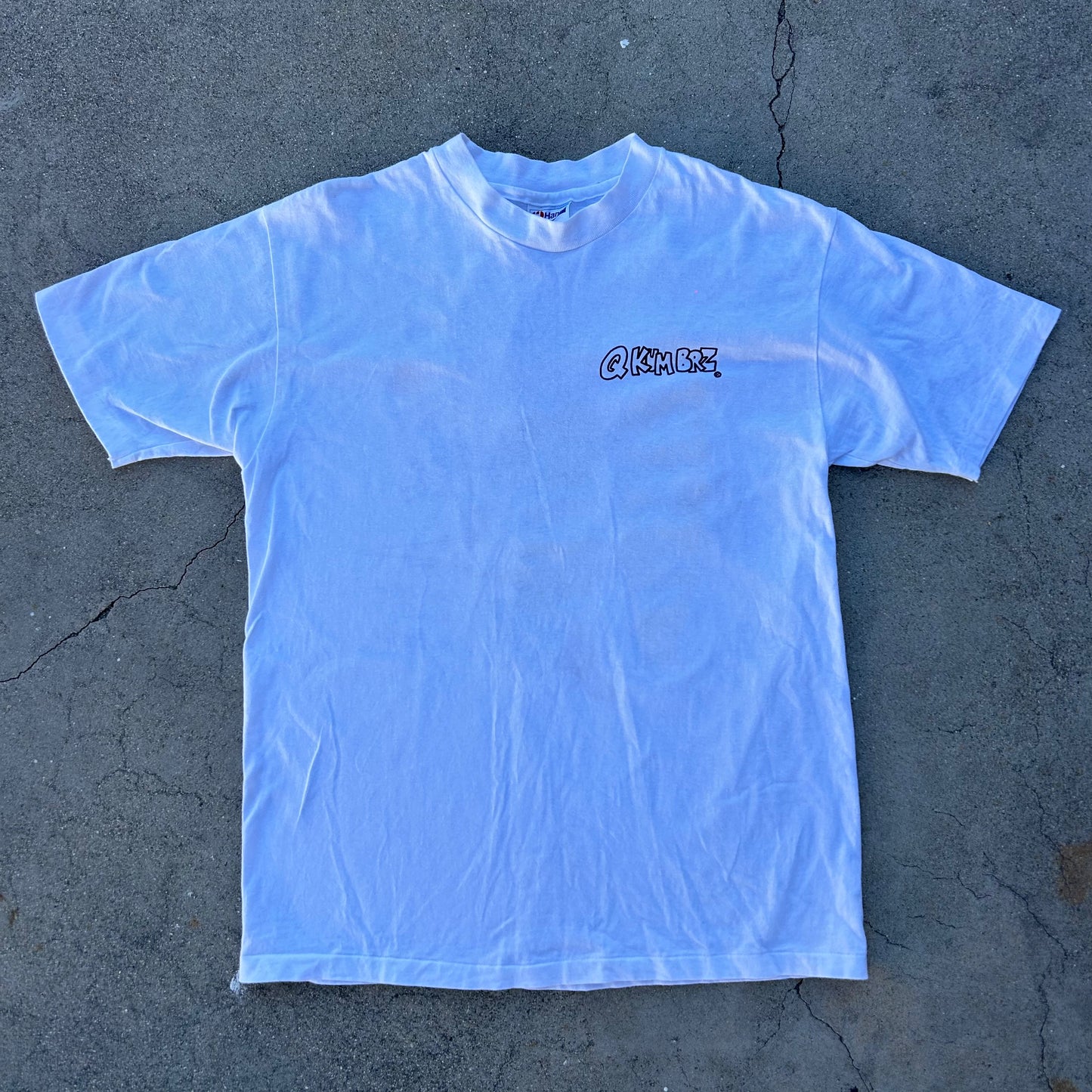 (L) 1990 Okumbrz 'Like Men Would' Los Angeles Shirt