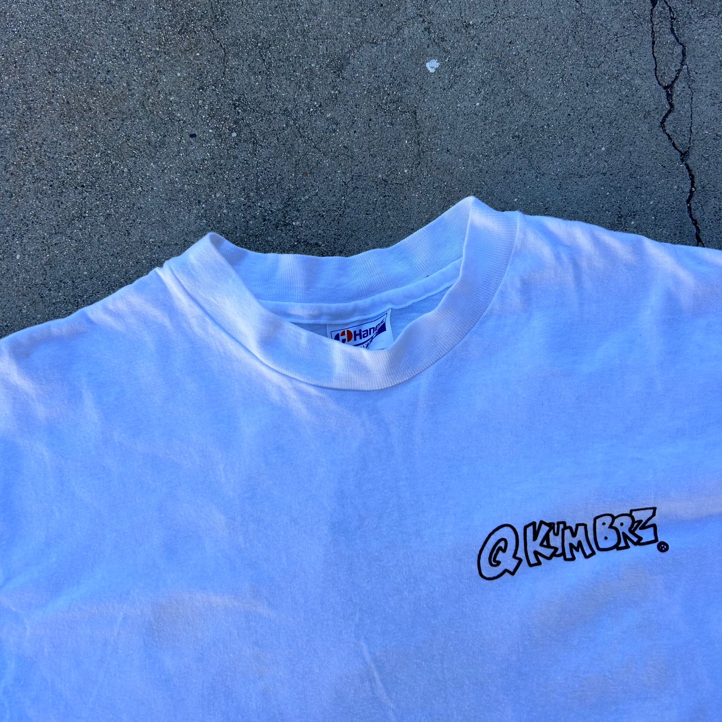 (L) 1990 Okumbrz 'Like Men Would' Los Angeles Shirt