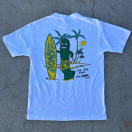 (L) 1990 Okumbrz 'Like Men Would' Los Angeles Shirt