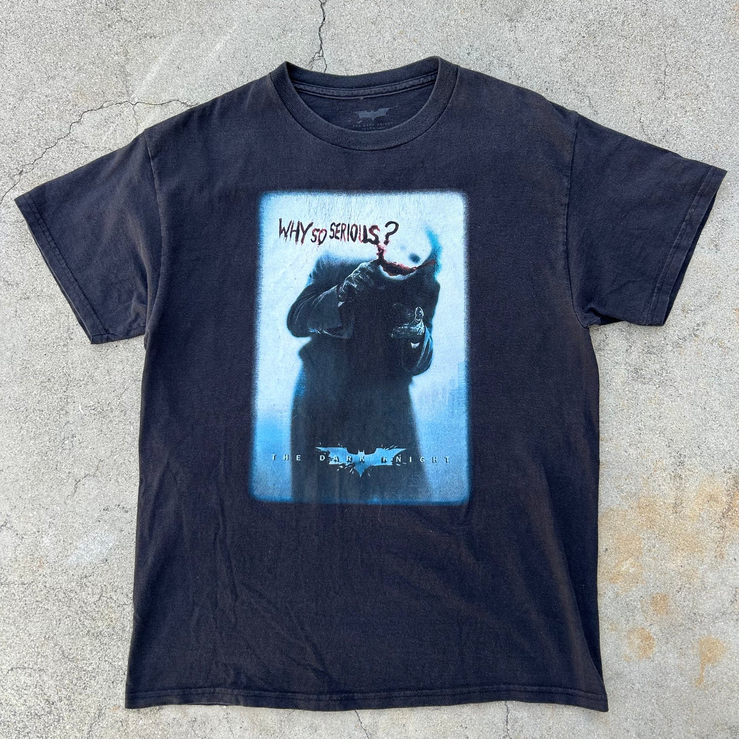 (M) Vintage 2008 The Dark Knight Joker 'Why So Serious?' Shirt