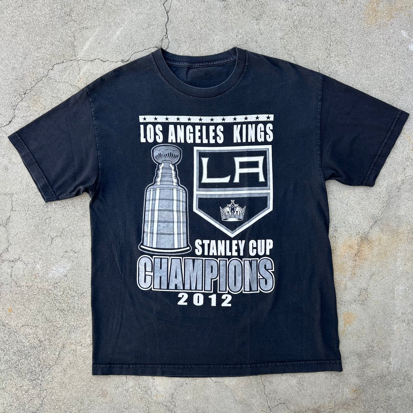 (L) 2012 Los Angeles Kings NHL Stanley Cup Champions Shirt