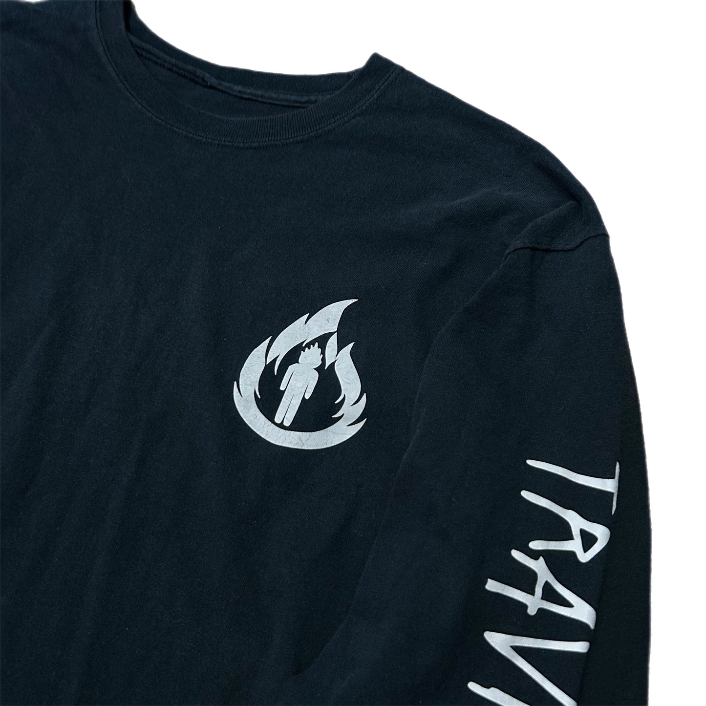 (L) Travis Scott La Flame Long-Sleeve T-Shirt