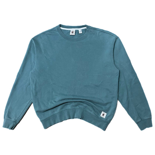 (L) Quicksilver Teal Pullover Crewneck