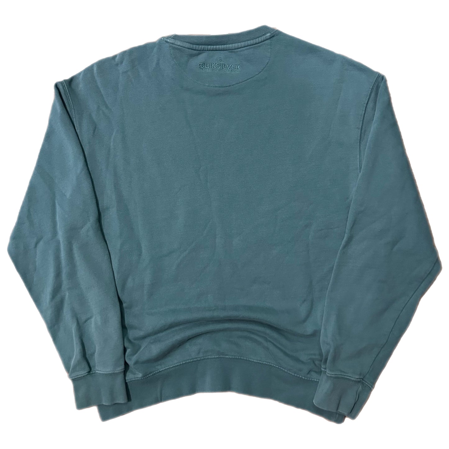 (L) Quicksilver Teal Pullover Crewneck