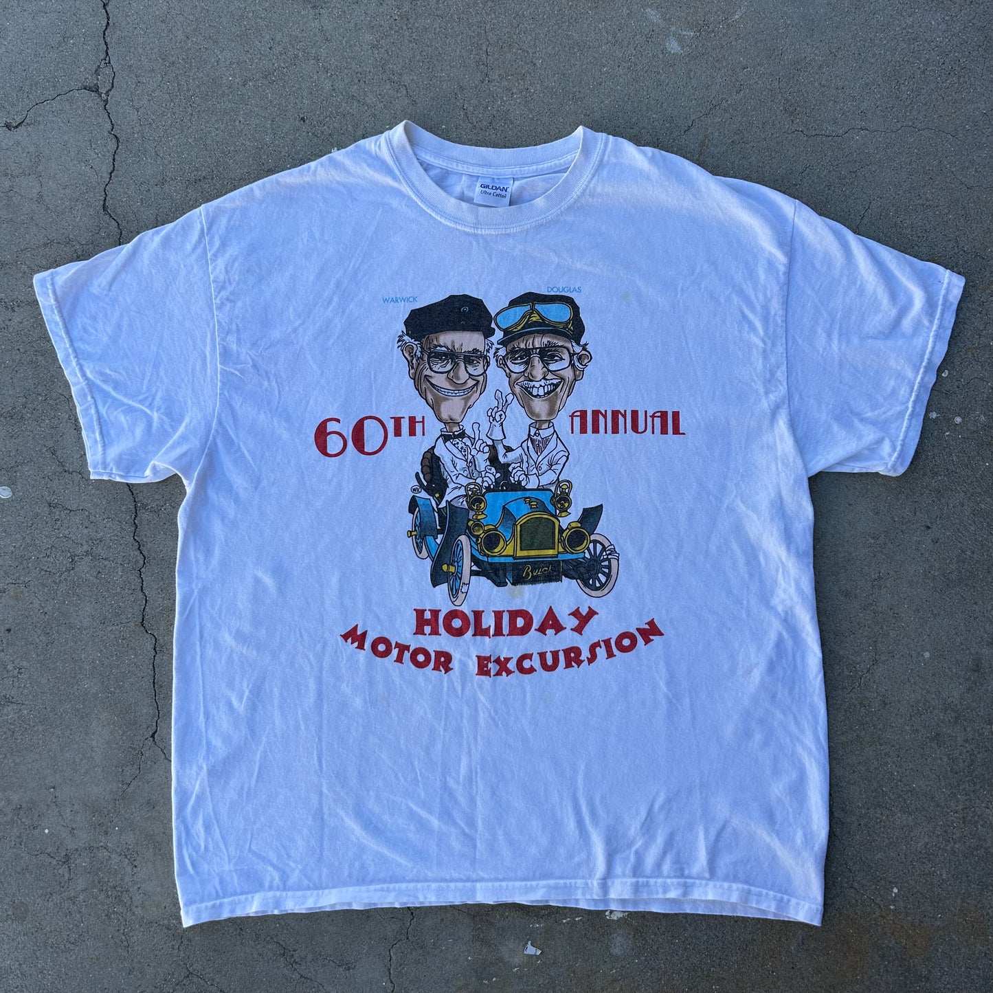 (XL) Vintage 60th Annual Holiday Motor Excursion Shirt