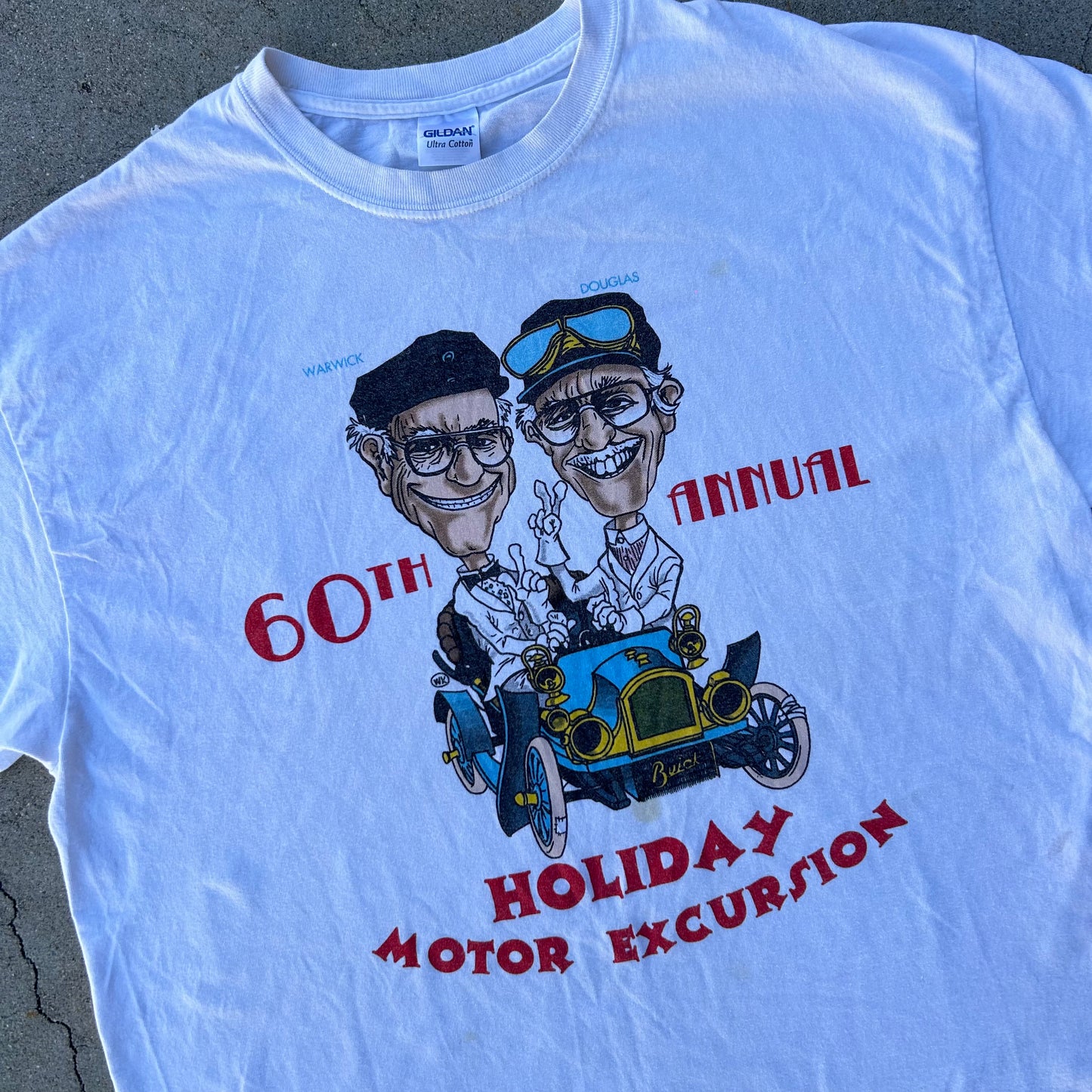 (XL) Vintage 60th Annual Holiday Motor Excursion Shirt