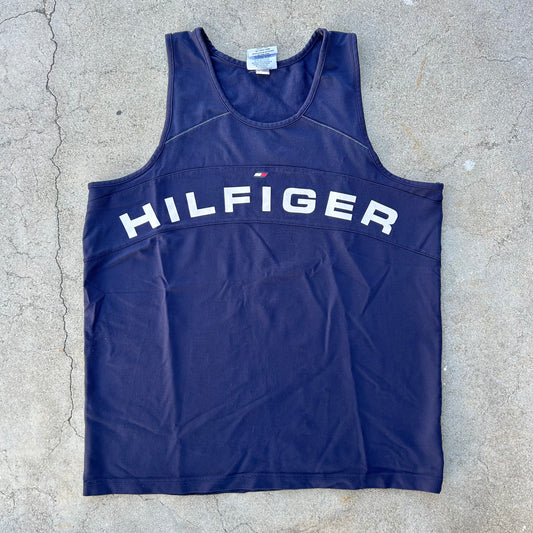 (L) Vintage Tommy Hilfiger Athletics Sleeveless Shirt