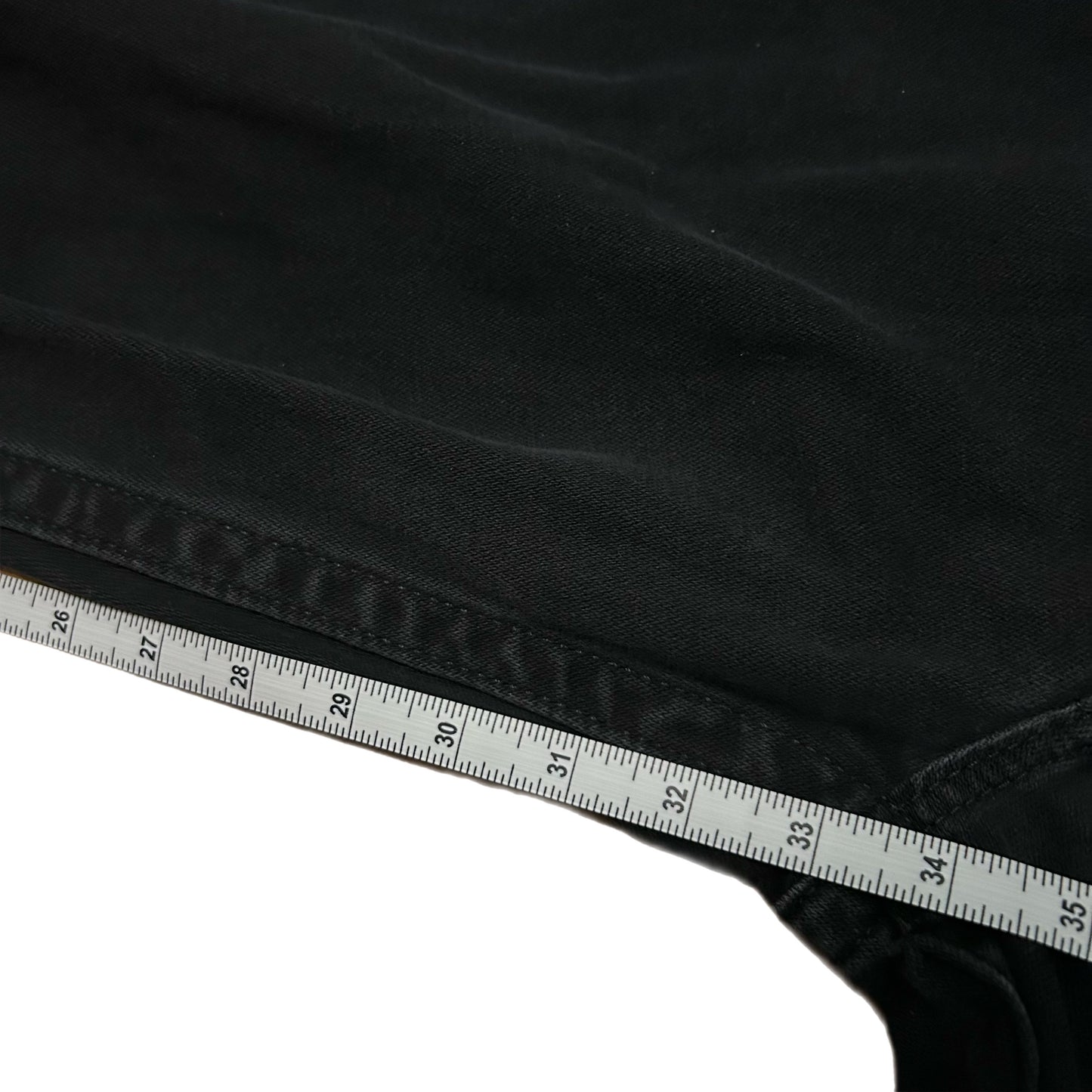 (36) True Religion Bootcut Black Denim Jeans