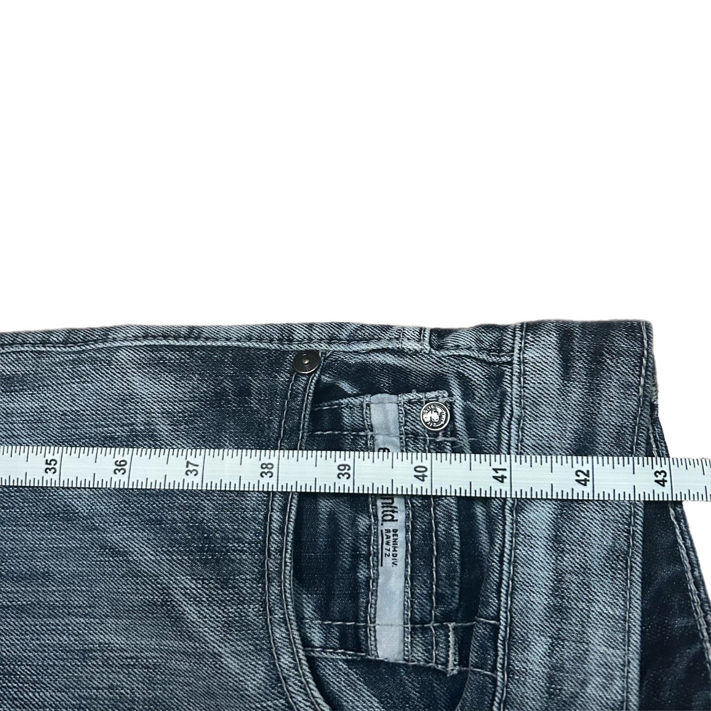 (36) Y2K Ecko Unltd Heavy Wash Denim Jeans