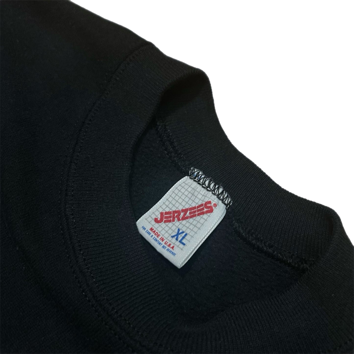 (XL) 90s Space Shuttle Black Crewneck