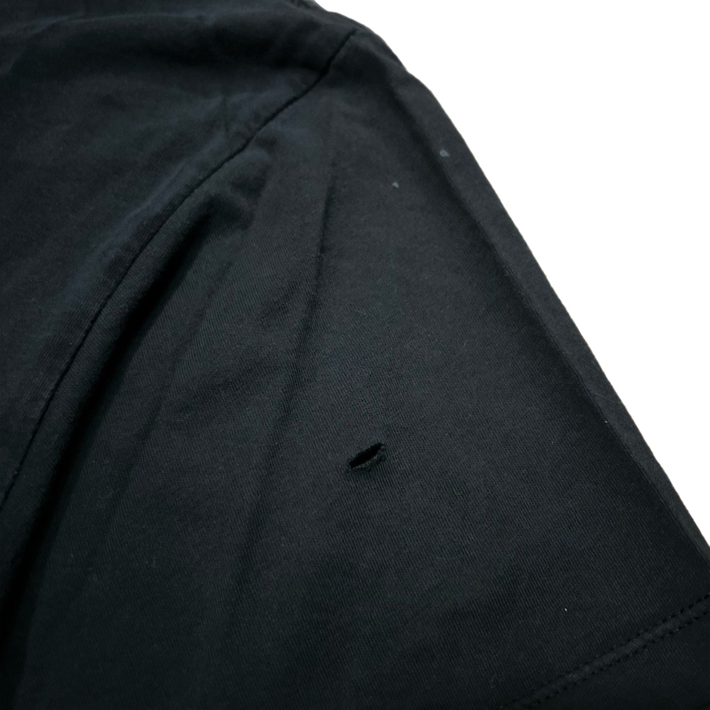 (L) 2000s Quicksilver Multi-Colored Logo Black T-Shirt