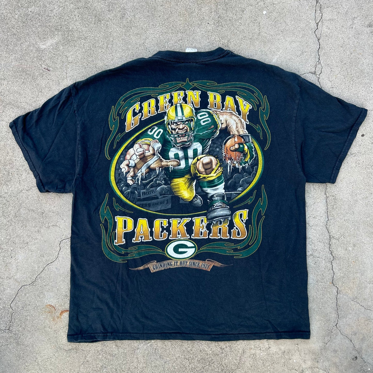 (XL) Vintage Majestic Green Bay Packers Shirt