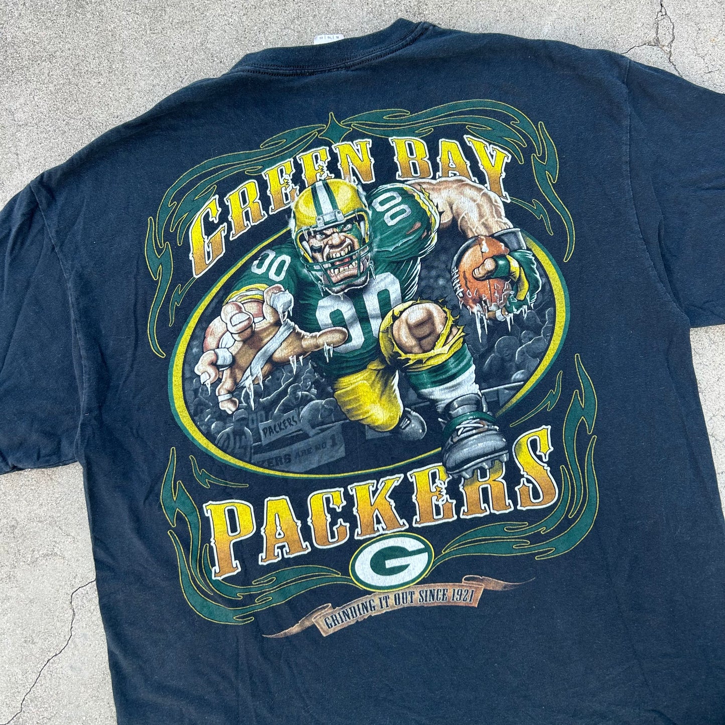 (XL) Vintage Majestic Green Bay Packers Shirt