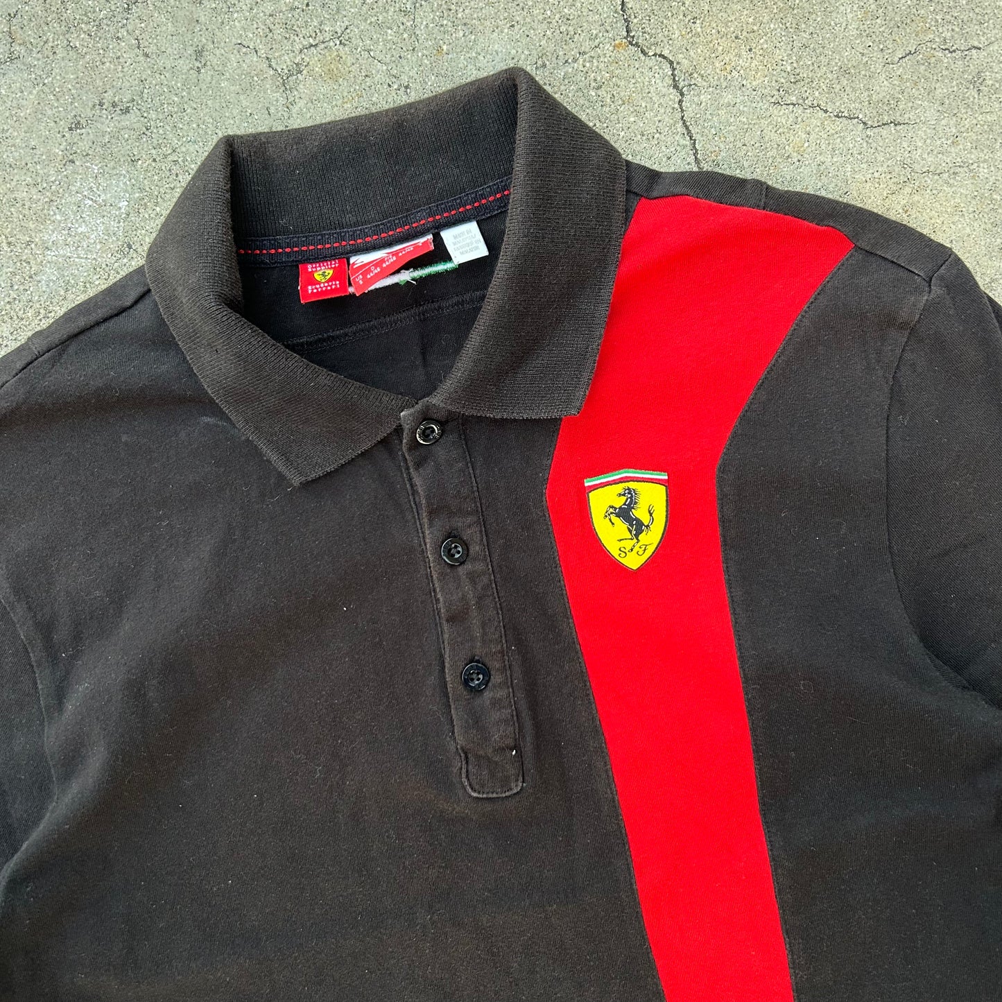 (S) Y2K Puma Scuderia Ferrari Polo Shirt