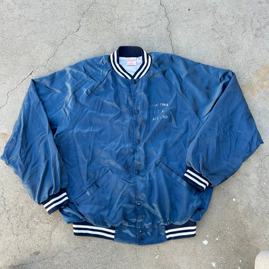 (XL) Local 1964 Navy Blue Bomber Jacket