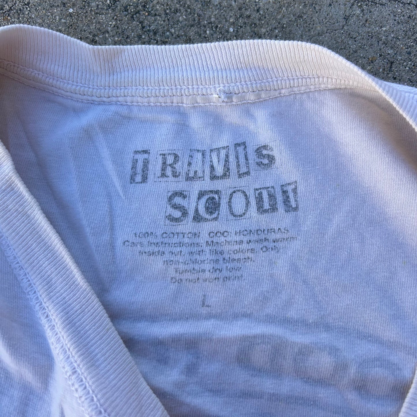 (L) 2016 Travis Scott Hood Toyota Long Sleeve Shirt