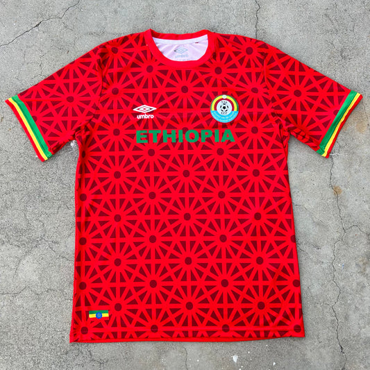 (XL) Umbro Ethiopia Football Federation Soccer Jersey