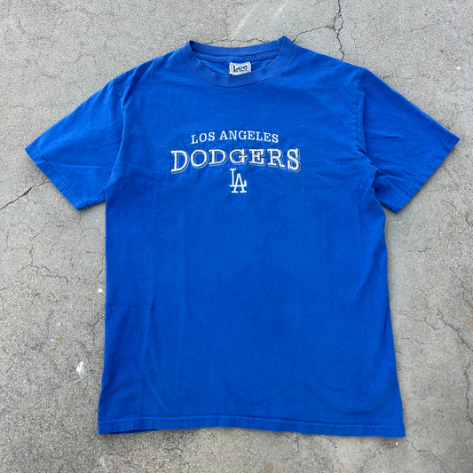 (M) Vintage Lee Sport Los Angeles Dodgers Embroidered Shirt