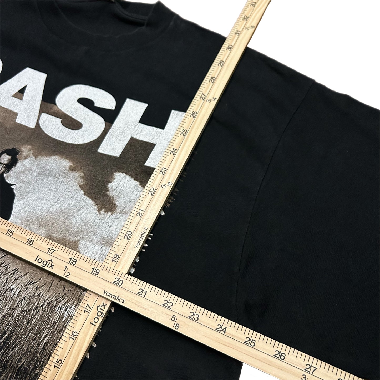 (XXL) Vintage 90s Johnny Cash Black T-Shirt