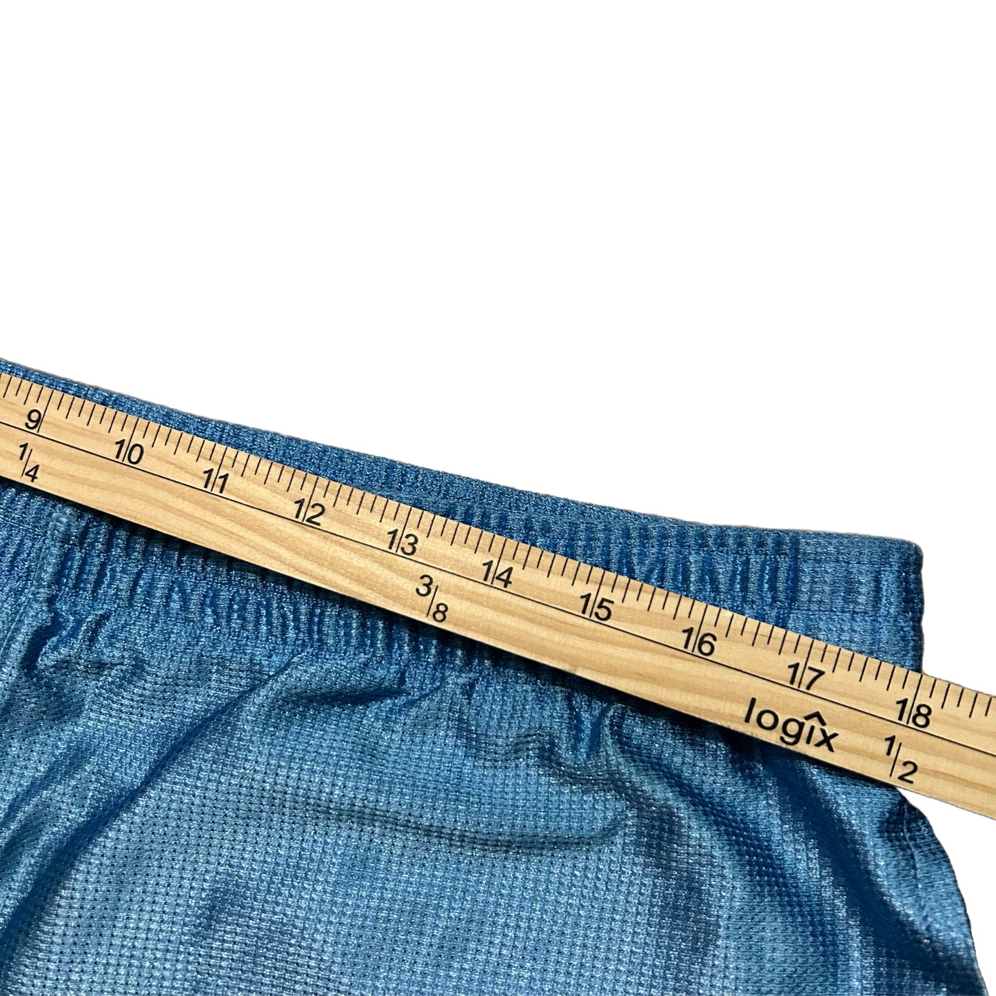 (M) Nike Basketball Baby Blue Dazzle Shorts