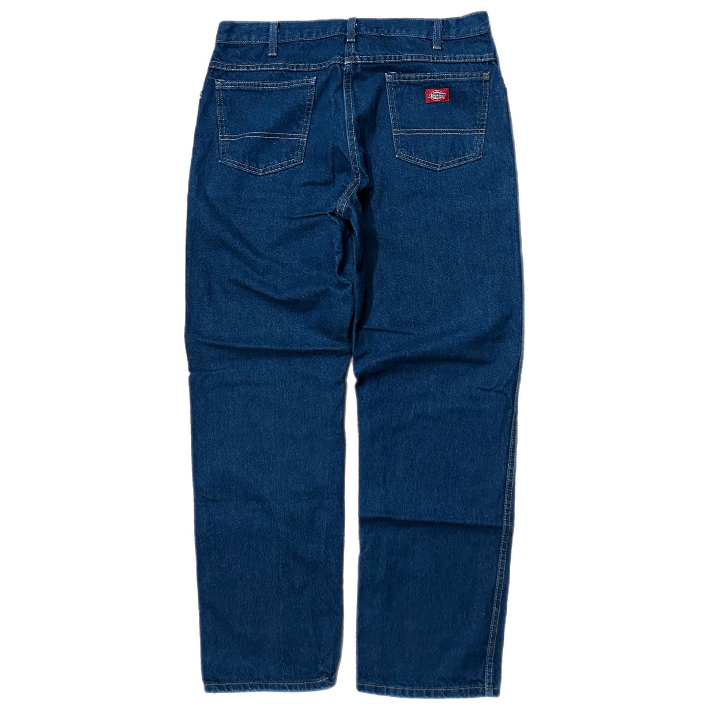 (38) Dickies Dark Wash Baggy Denim Jeans