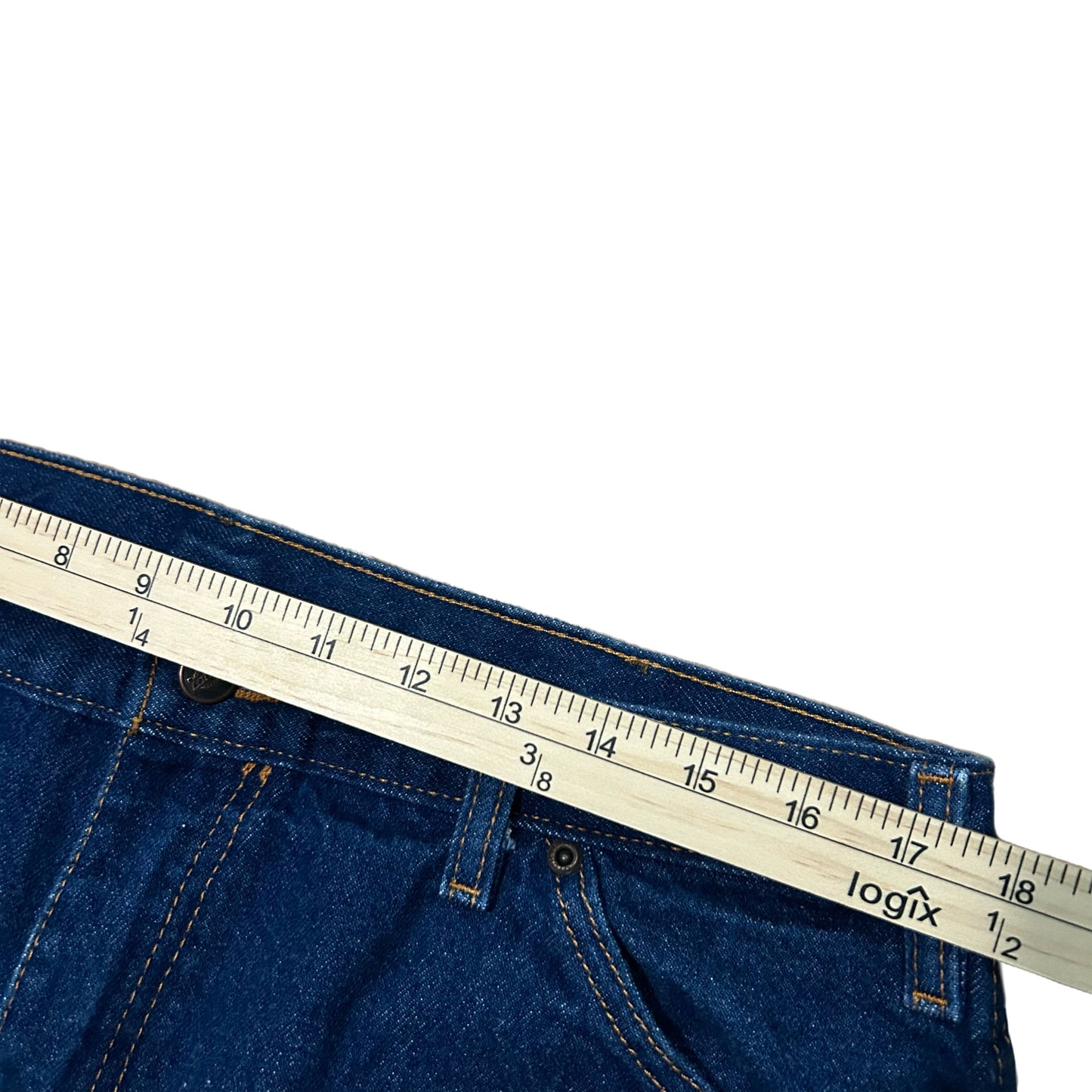 (38) Dickies Dark Wash Baggy Denim Jeans