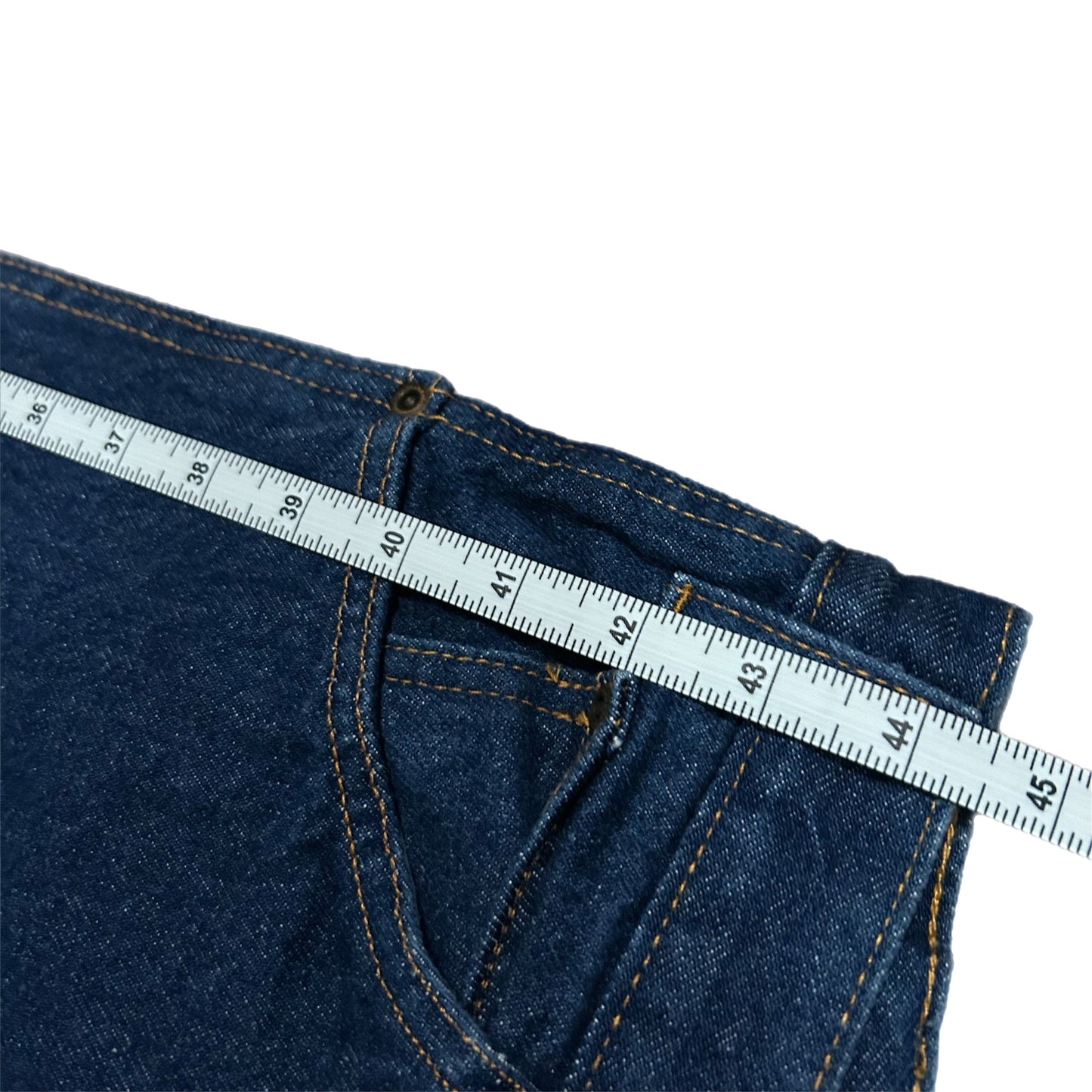 (38) Dickies Dark Wash Baggy Denim Jeans