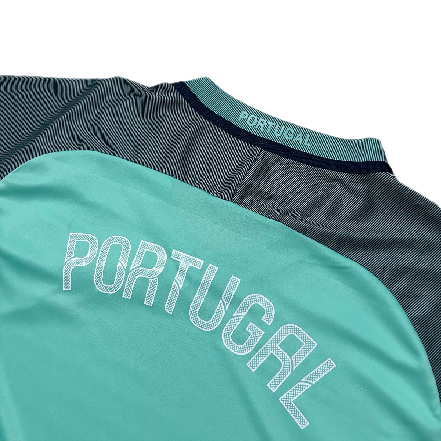 (XL) Y2K Portugal Soccer Teal Jersey