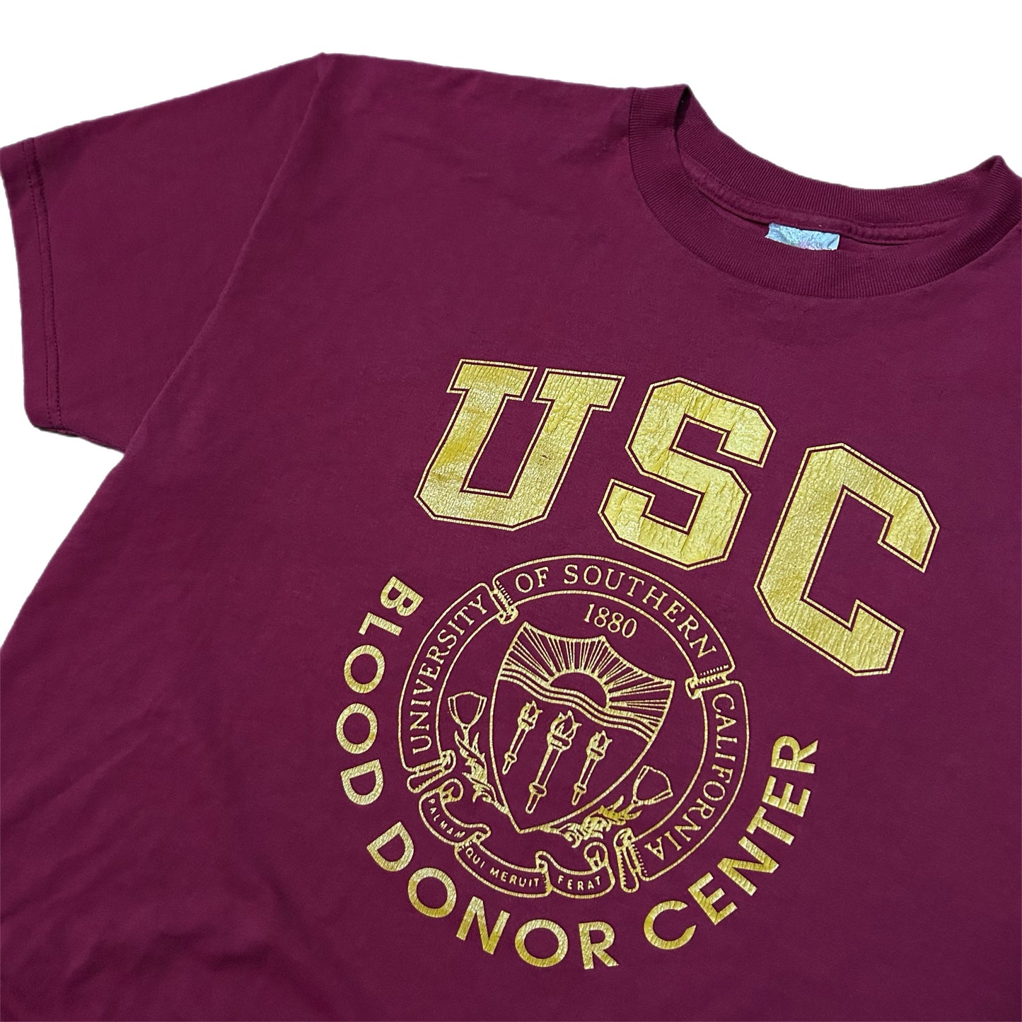 (XL) Vintage USC Got Blood Red T-Shirt